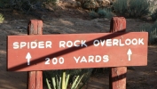 PICTURES/Canyon de Chelly - South Rim Day 2/t_Spider Rock Overlook Sign.JPG